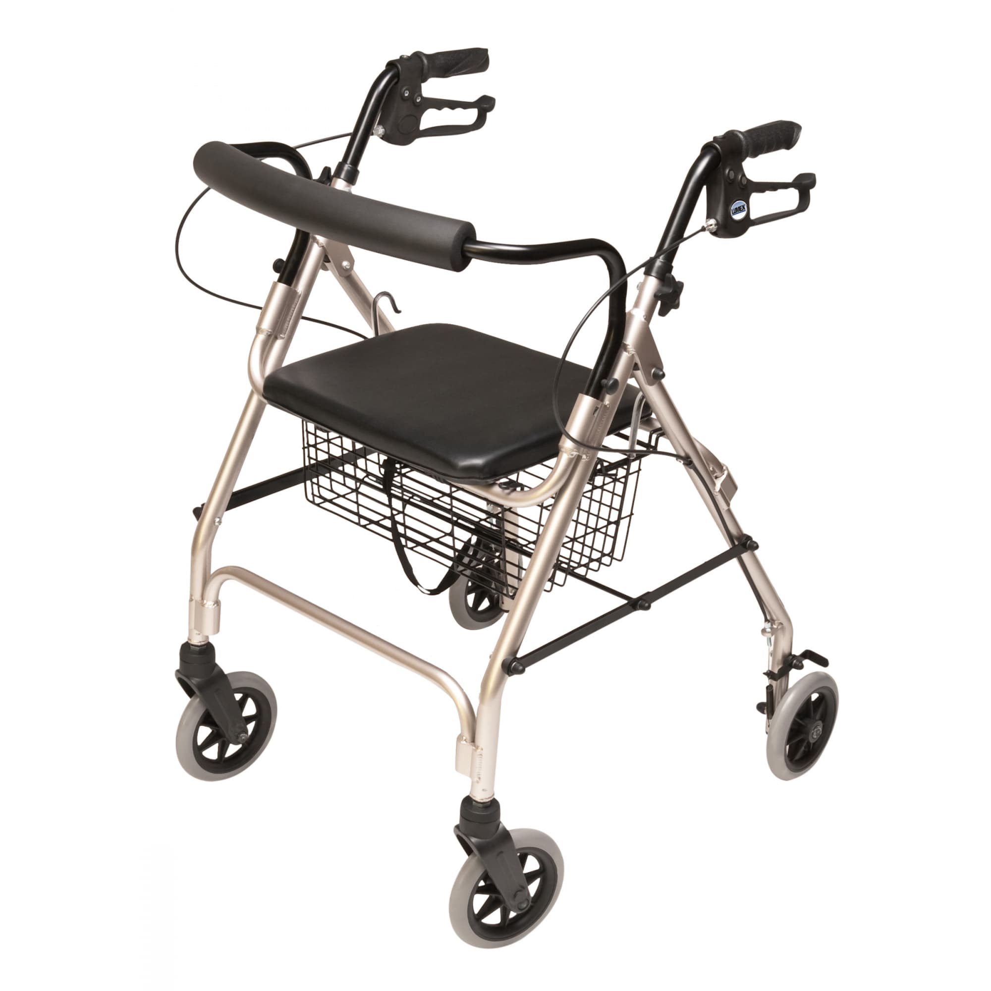 Lumex Walkabout Lite Four-Wheel Rollator - Image 6