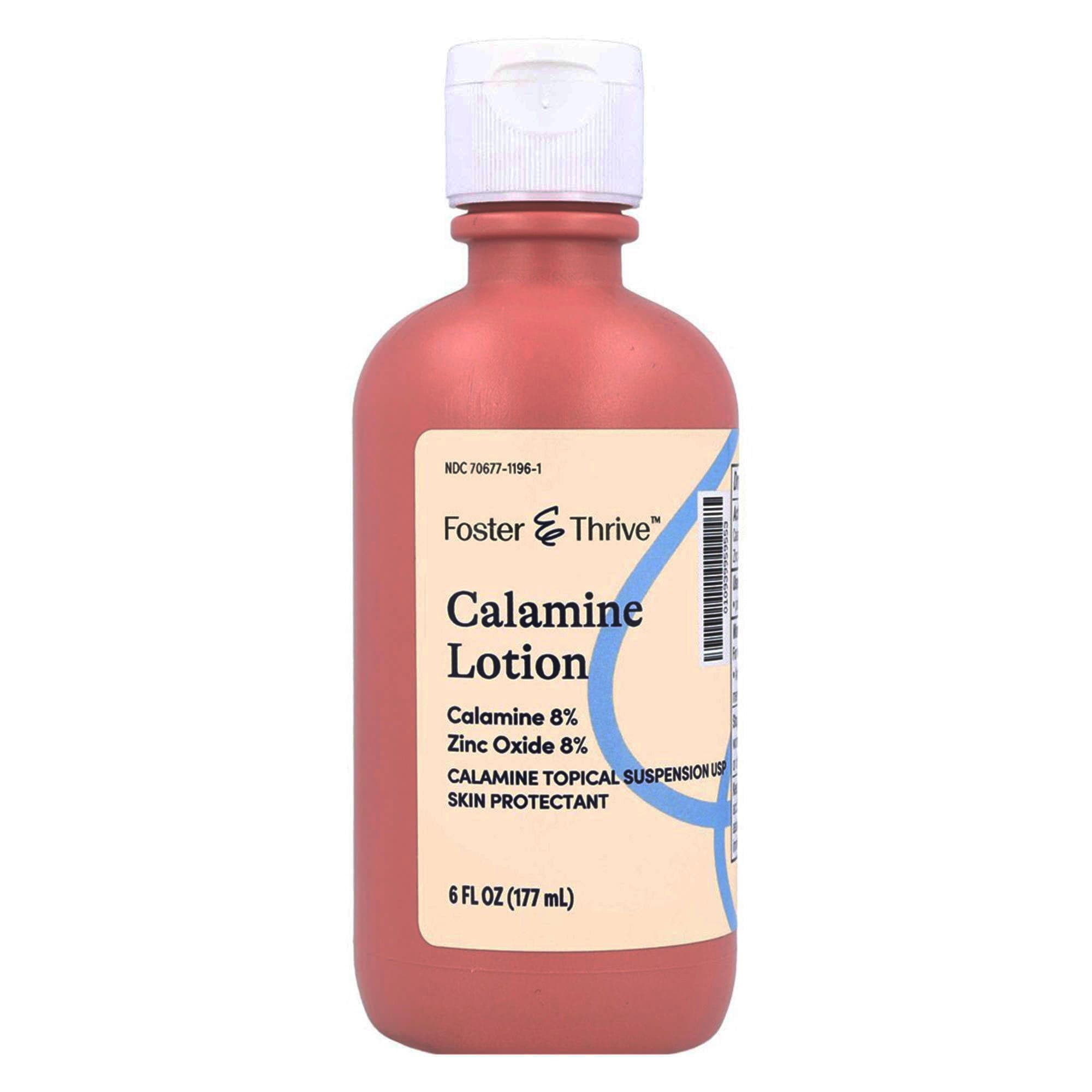 Foster and Thrive Calamine Lotion 8 % Strength Lotion, 6 oz - Each - Image 1