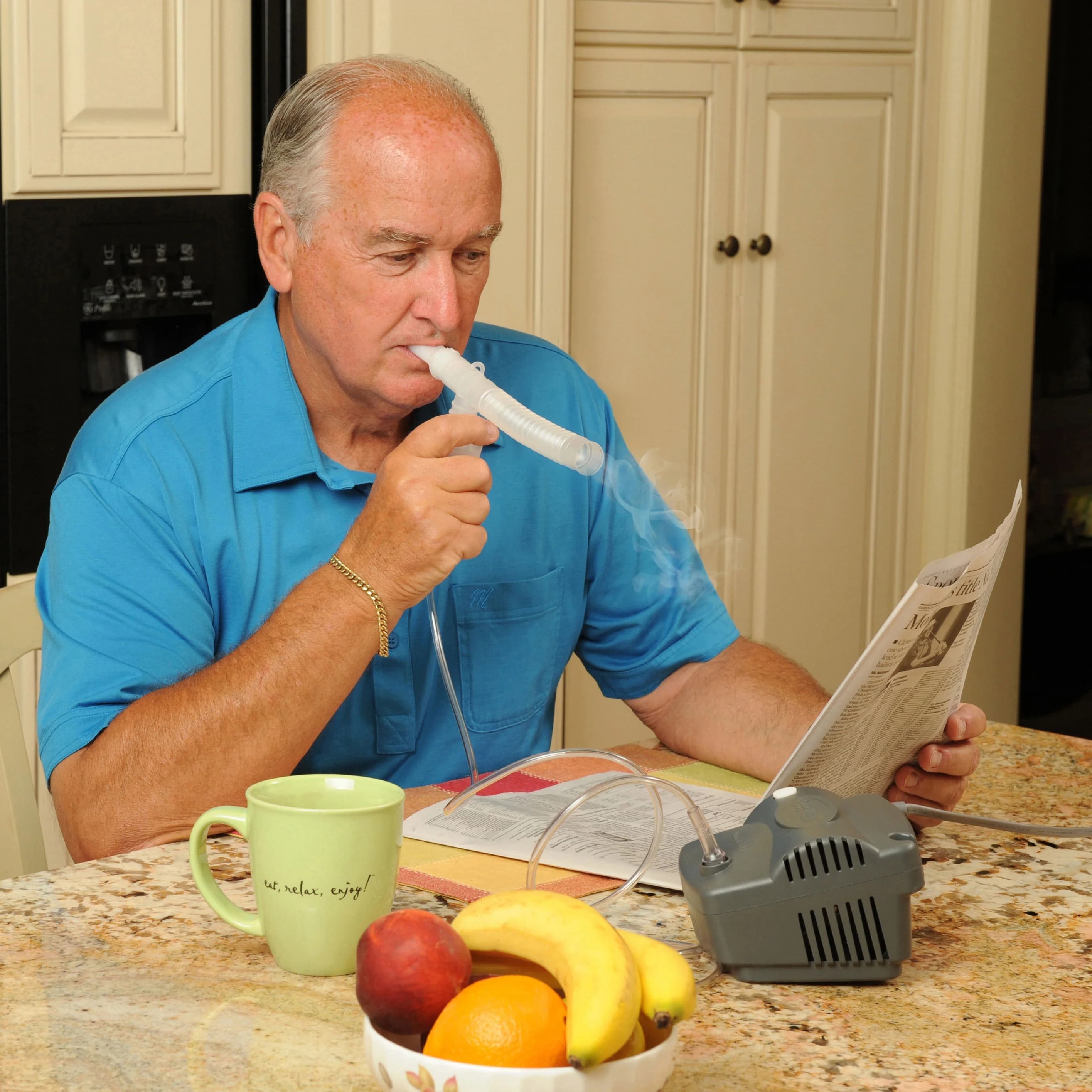 DeVilbiss PulmoNeb LT Compressor Nebulizer System - Image 4