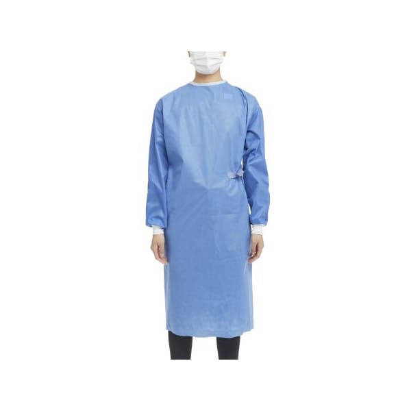 Astound Non-Reinforced Surgical Gown with Towel, Blue, Small-Medium - Each - Image 1