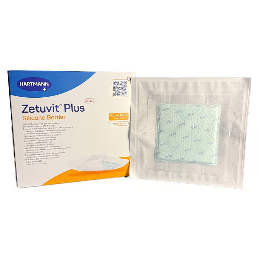 Zetuvit Plus Silicone Border Super Absorbent Dressing - Image 6