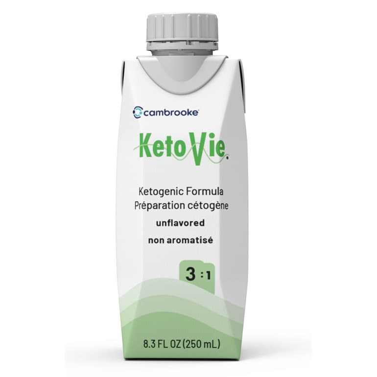 KetoVie 3:1 Ketogenic Oral Supplement, Unflavored, 8.3 oz - Case of 30 - Image 1
