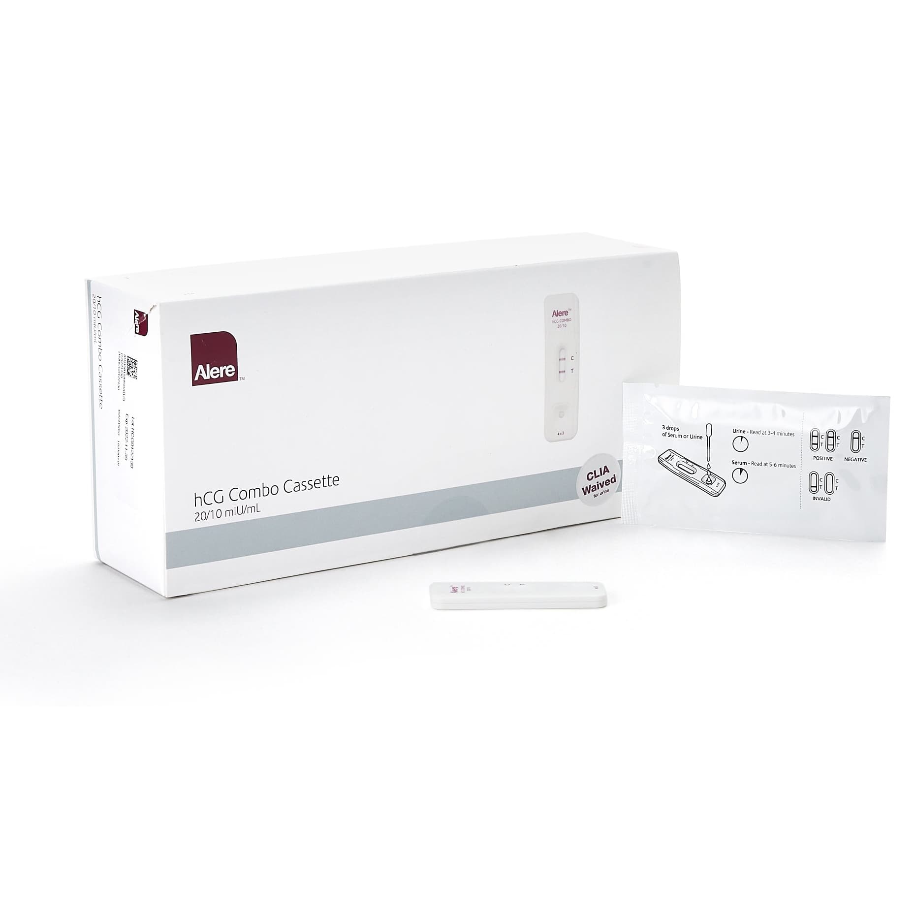 Alere hCG Pregnancy Test Combo - Kit of 40