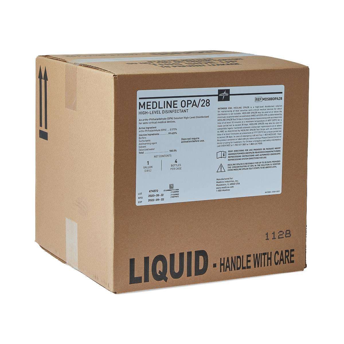 Medline Opa 28-Day Disinfectant, 1 gal. - Image 3