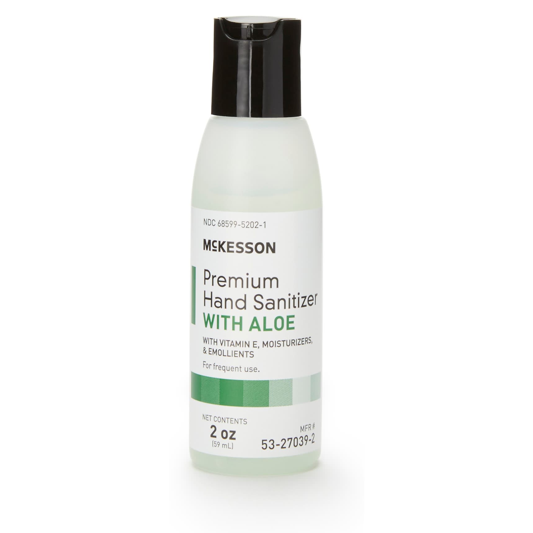 McKesson Premium Hand Sanitizer with Aloe Gel, Bottle, 2 oz - Image 1