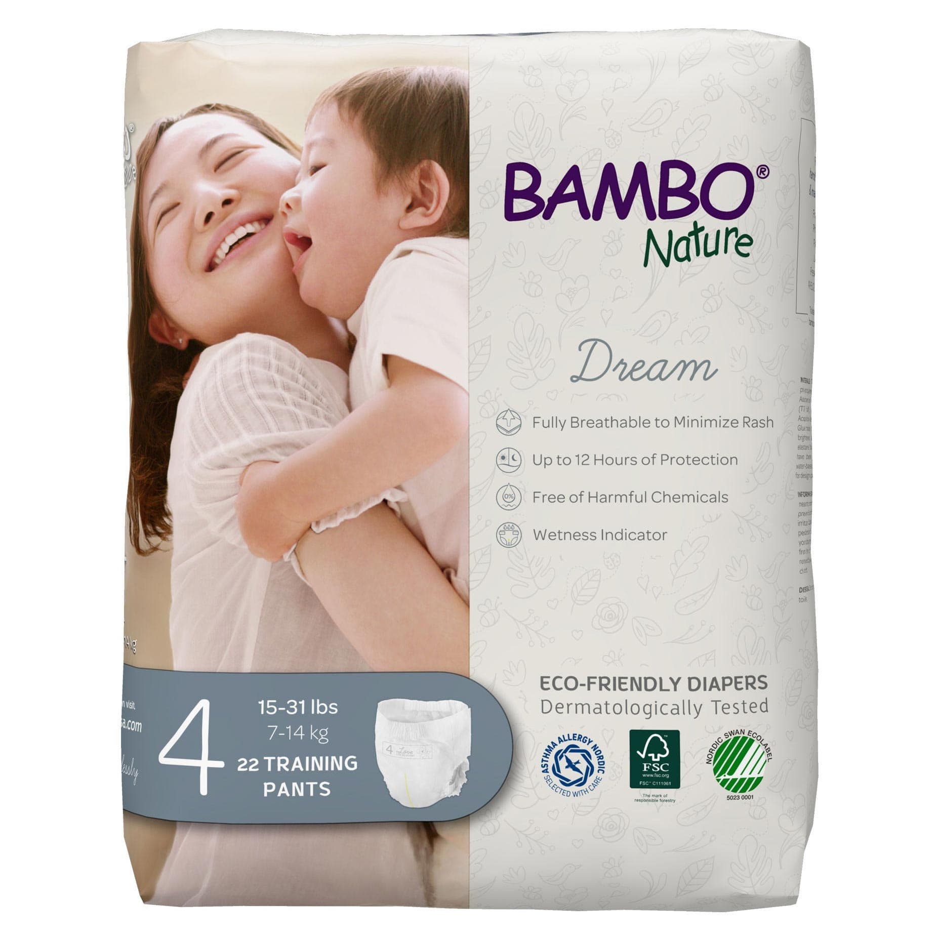 Bambo Nature Dream Toddler Unisex Training Pants - Image 1