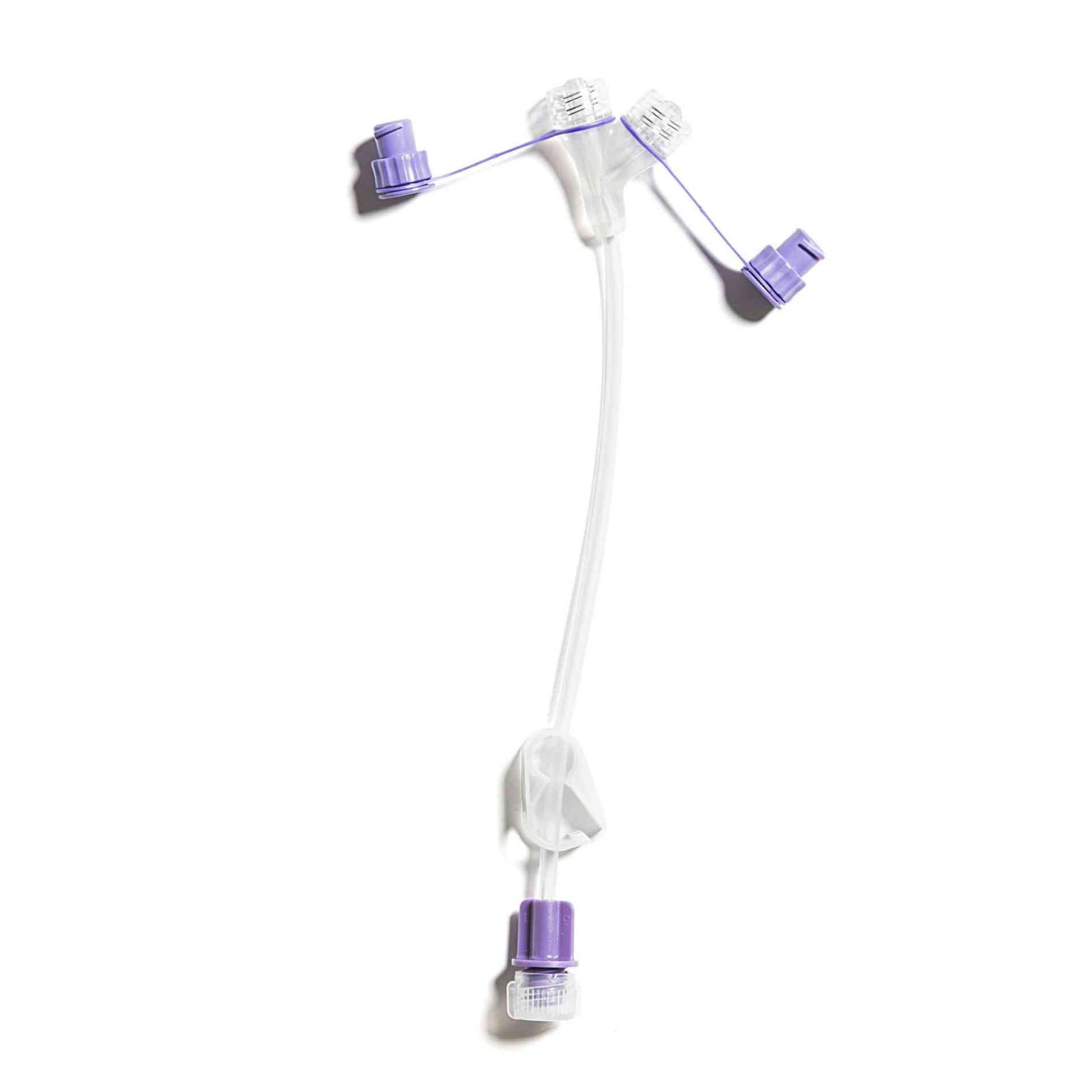Corflo 2-Port Y Extension Set with ENFit Connectors - Case of 30 - Image 1