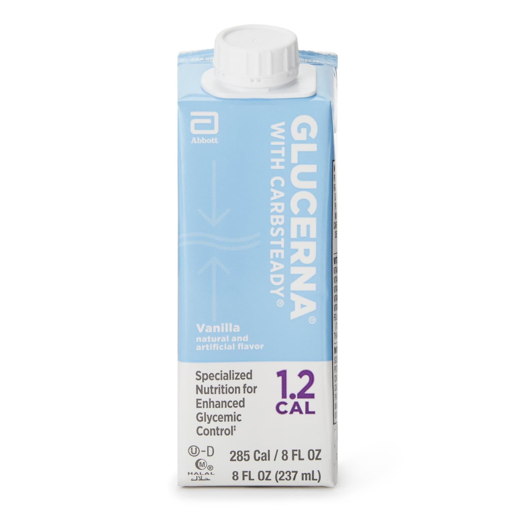 Glucerna 1.2 Cal Specialized Nutrition For Enhanced Glycemic Control, 8 oz - Each - Image 1