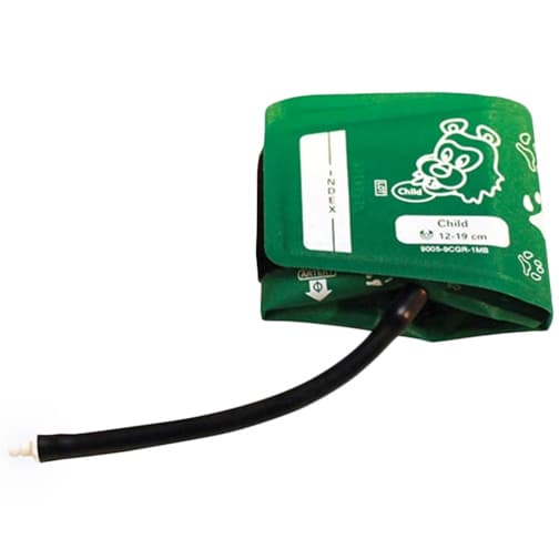 ADC Reusable BP Cuff - Child Size, Nylon, 1-Tube, Hook-and-Loop Closure