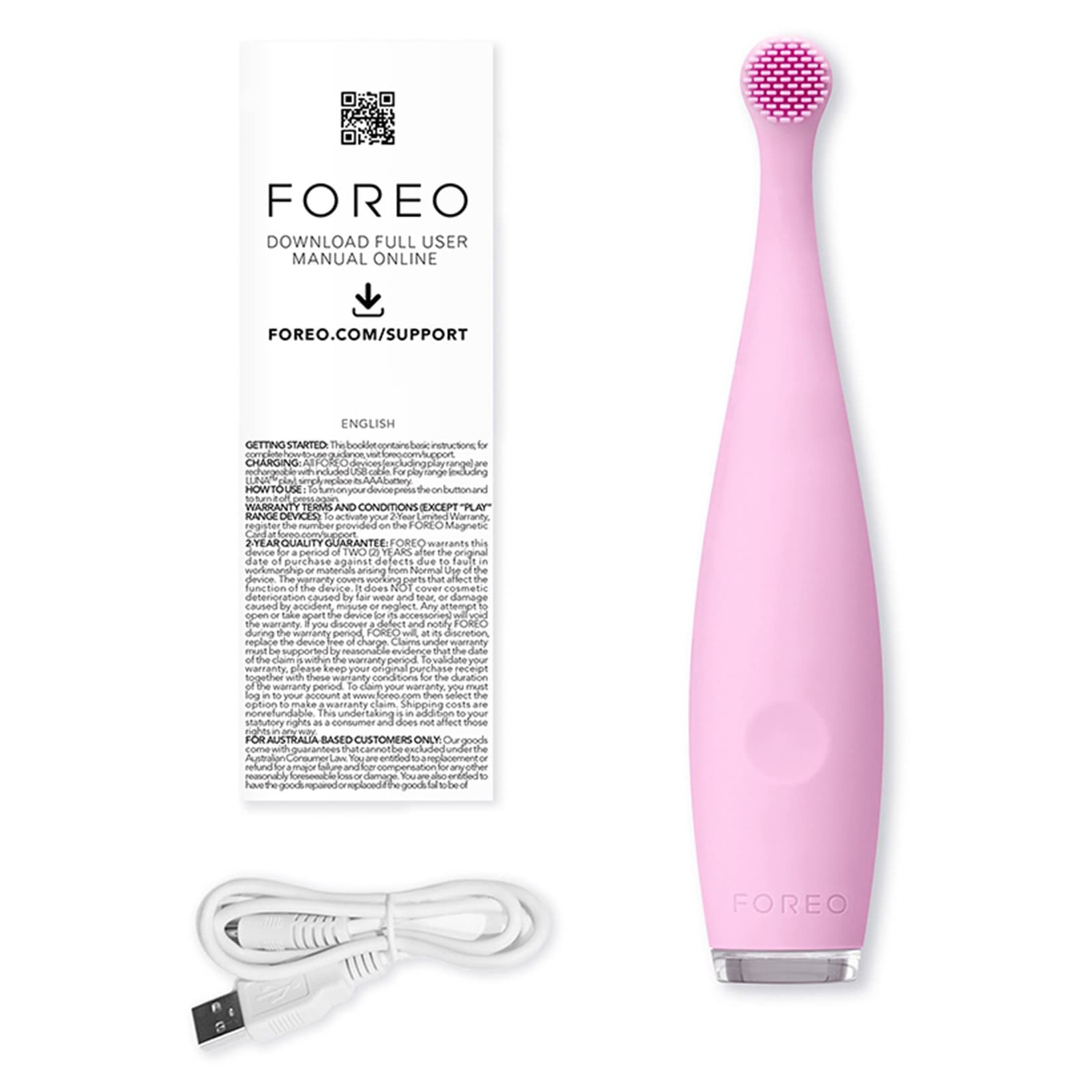 ISSA baby Soft Silicone Sonic Toothbrush - Image 2