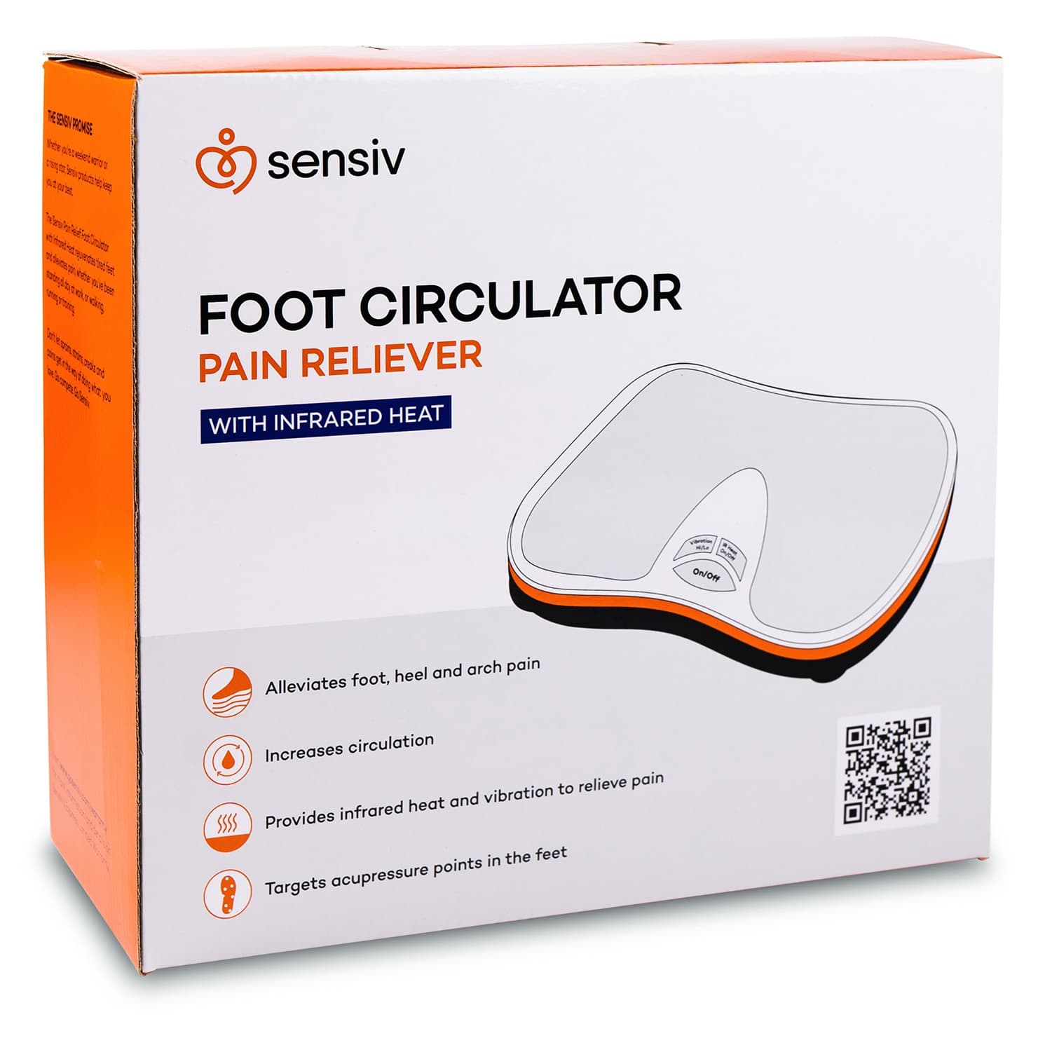Sensiv Foot Circulator Massager For Blood Circulation, 5.5 x 12 x 14 Inch - Case of 4 - Image 1