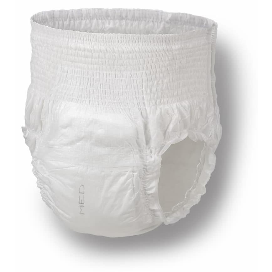 Medline Adult Absorbent Protective Underwear, Medium - Bag of 20 - Image 1