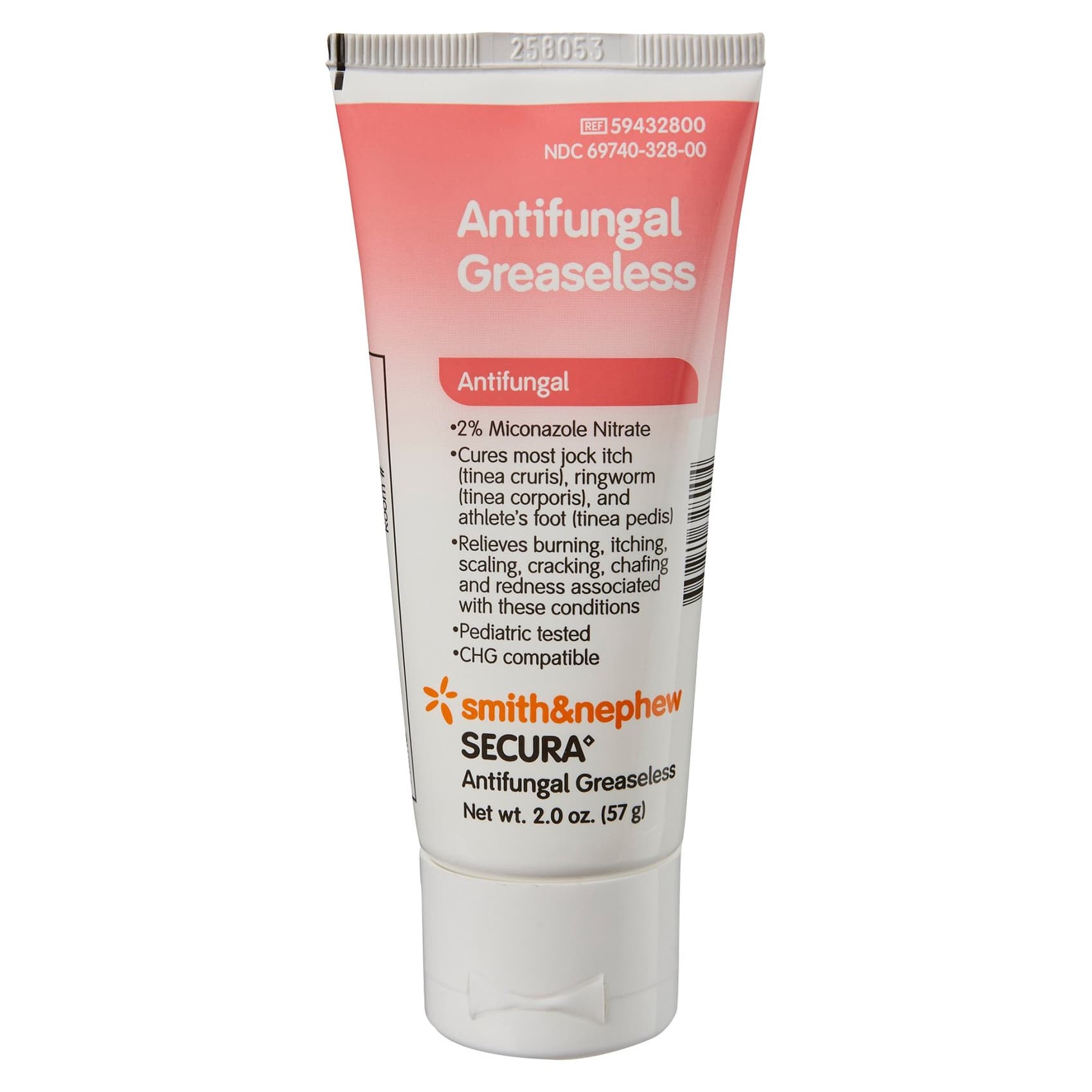 Smith & Nephew Secura Antifungal Greaseless Cream, 2 oz - Image 1