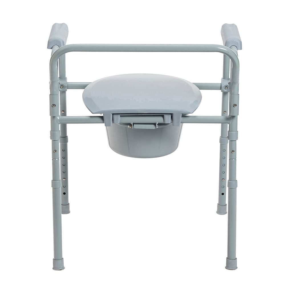 Drive Folding Steel Commode - Each - Image 3
