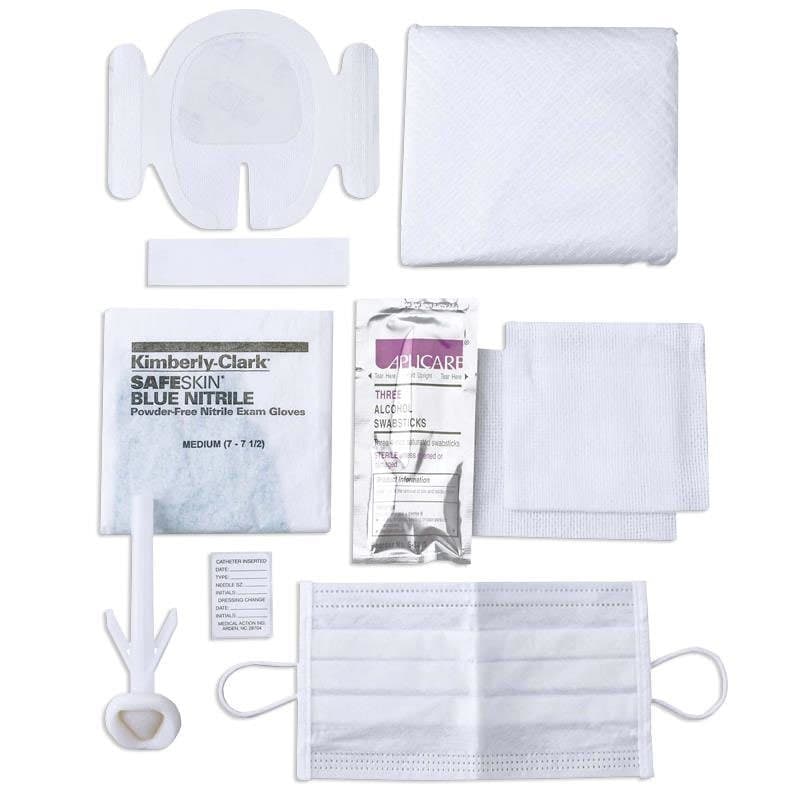 Medical Action Central Line Dressing Kit with Biopatch - Case of 20 - Image 1