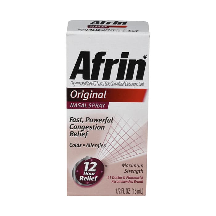 Afrin Original Sinus Relief Nasal Spray, 15 mL - Each - Image 1