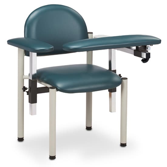 CLinton SC Series, Padded, Blood Drawing Chair with Padded Arms - Image 1