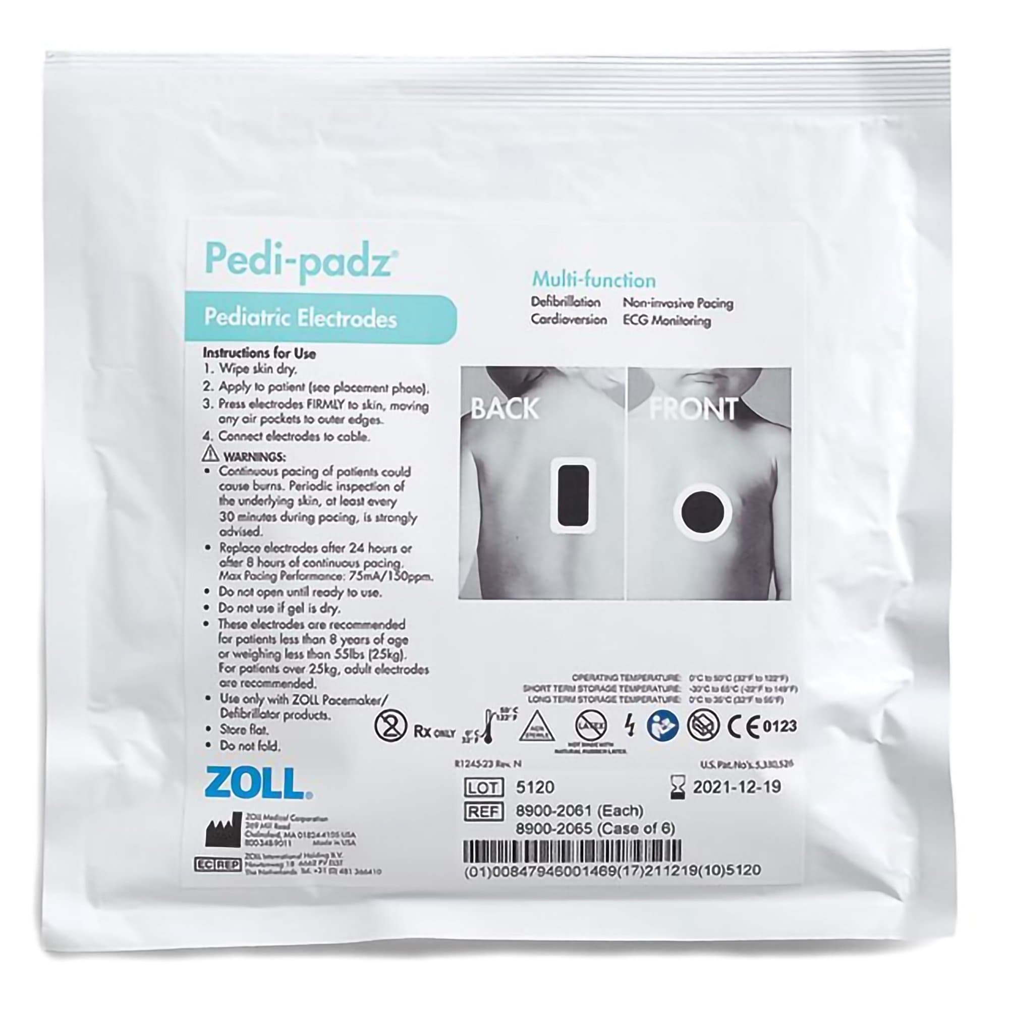 Pedi Padz Multi-Function Electrode Pad For Children - Image 2