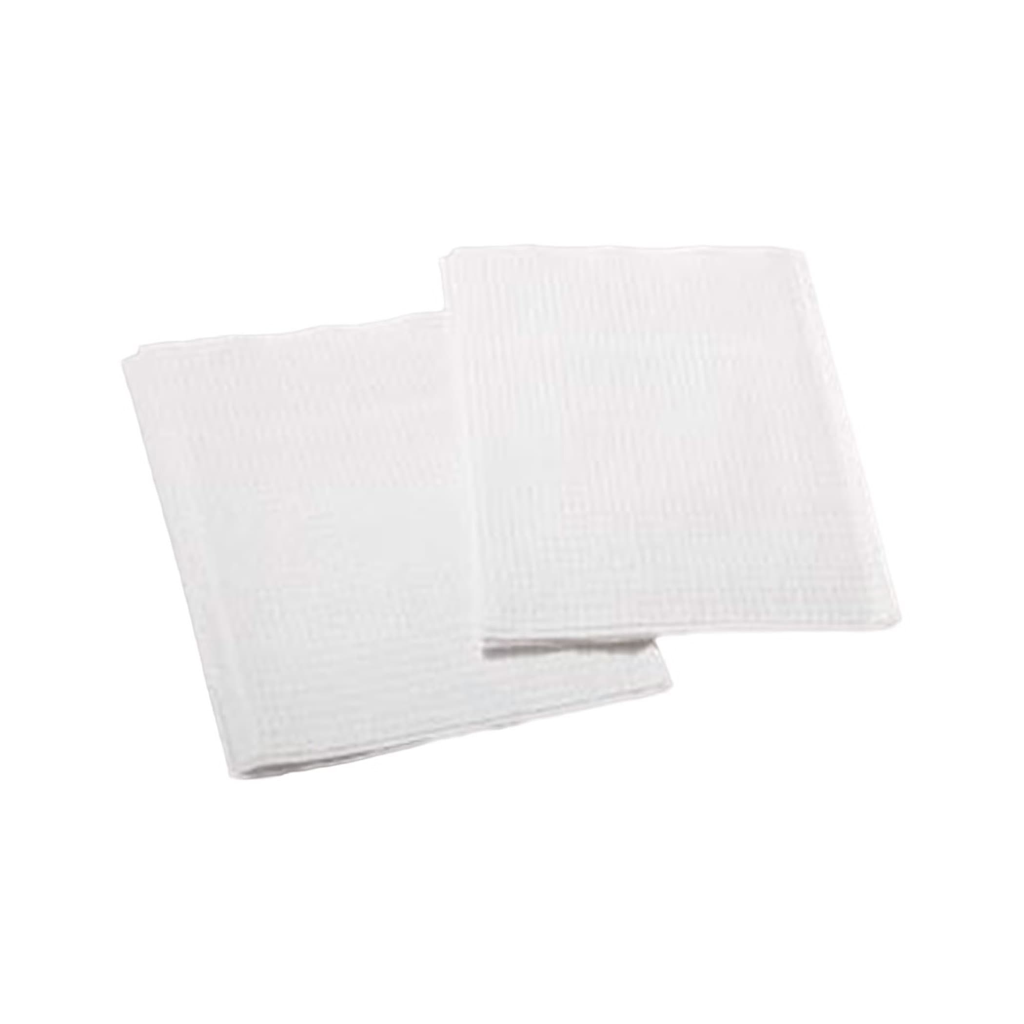 Tidi Choice Procedure Towel NonSterile, White, 13 W x 18 L Inch, Waffle Embossed, Non-Radiopaque - Case of 500 - Image 1