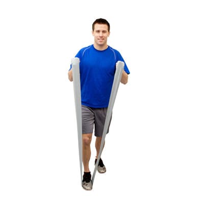 Val-u-Band Twin-Pak Latex Free Exercise Band, Mushroom, 2X Heavy - Image 1