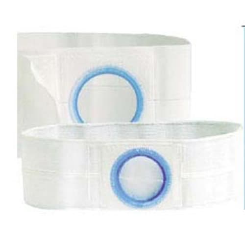 Nu-Hope 6" Flat panel Ostomy Support Belt, 2-3/4" White, Medium - Each - Image 1