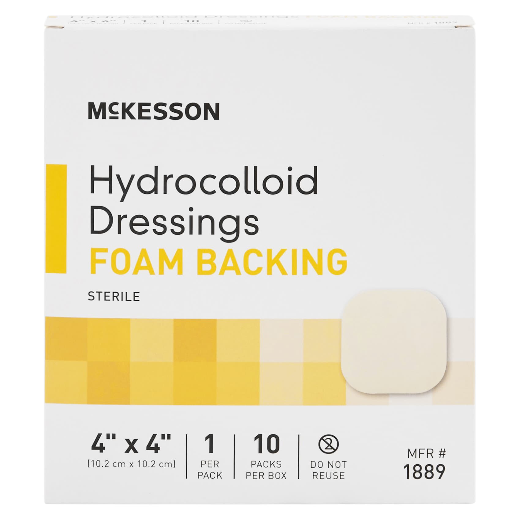 Mckesson Hydrocolloid Square Dressing - Image 2