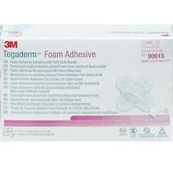 3M Tegaderm High Performance Adhesive Foam Dressing, 2-3/4" x 2-3/4" Mini Wrap - Each - Image 1