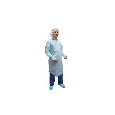 Precept Protective Procedure Gown, Blue - Case of 75 - Image 1