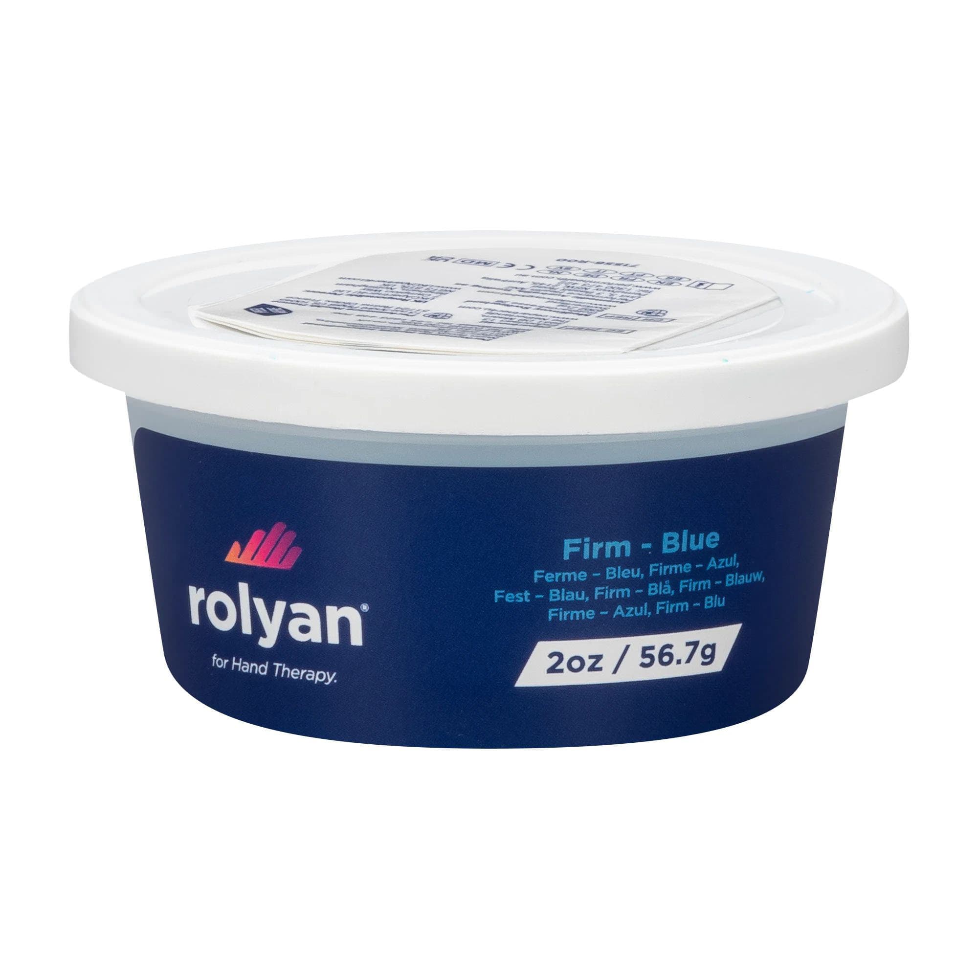 Rolyan Therapy Putty, 2 oz Gray, Extra Firm - Image 1