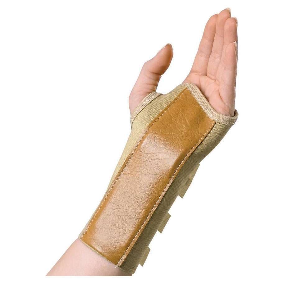 Medline Elastic Wrist Splints, 7 Inch, Left, Extra Large - Image 1