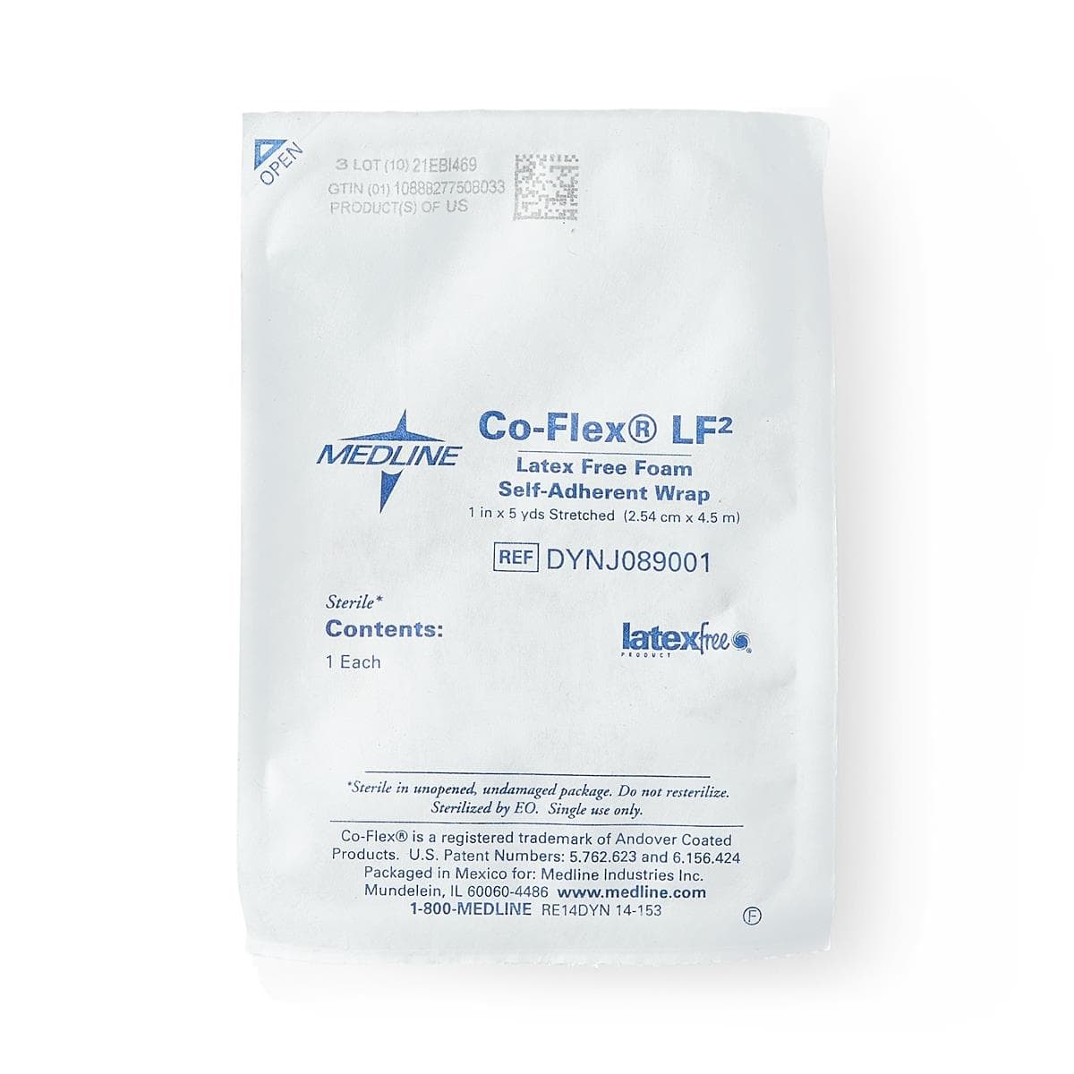 CoFlex Lf2 Cohesive Bandages, 1 Inch x 5 Yard - Image 1