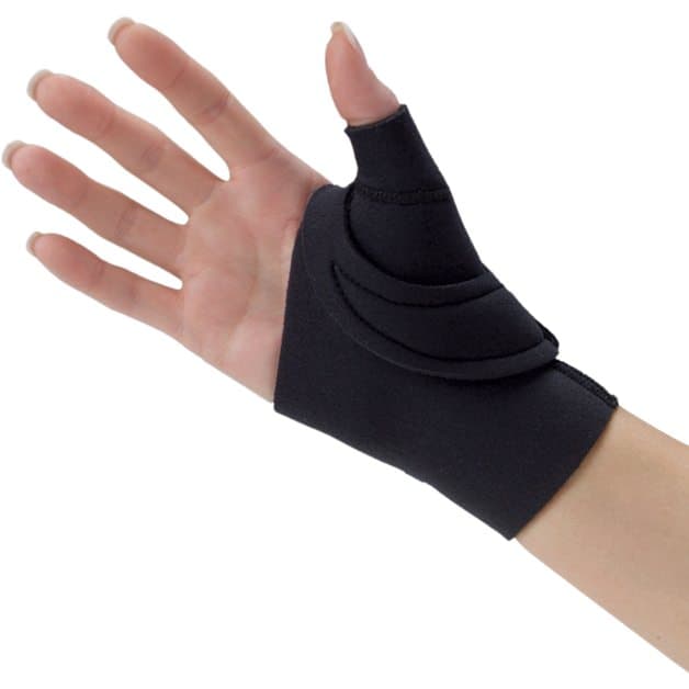 DeRoyal Comfort Cool Thumb Wrap, Black, Small, Right Hand - Each - Image 1