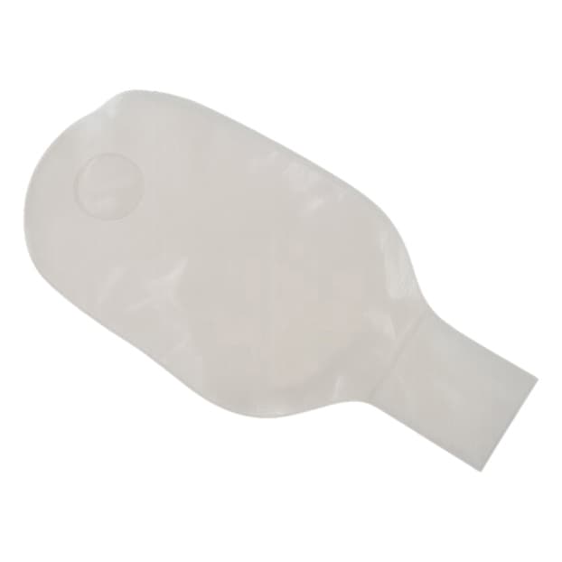 Torbot Adult Drainable Pouch with Double Wall, Beige, 6 x 12 Inch - Box of 5 - Image 1