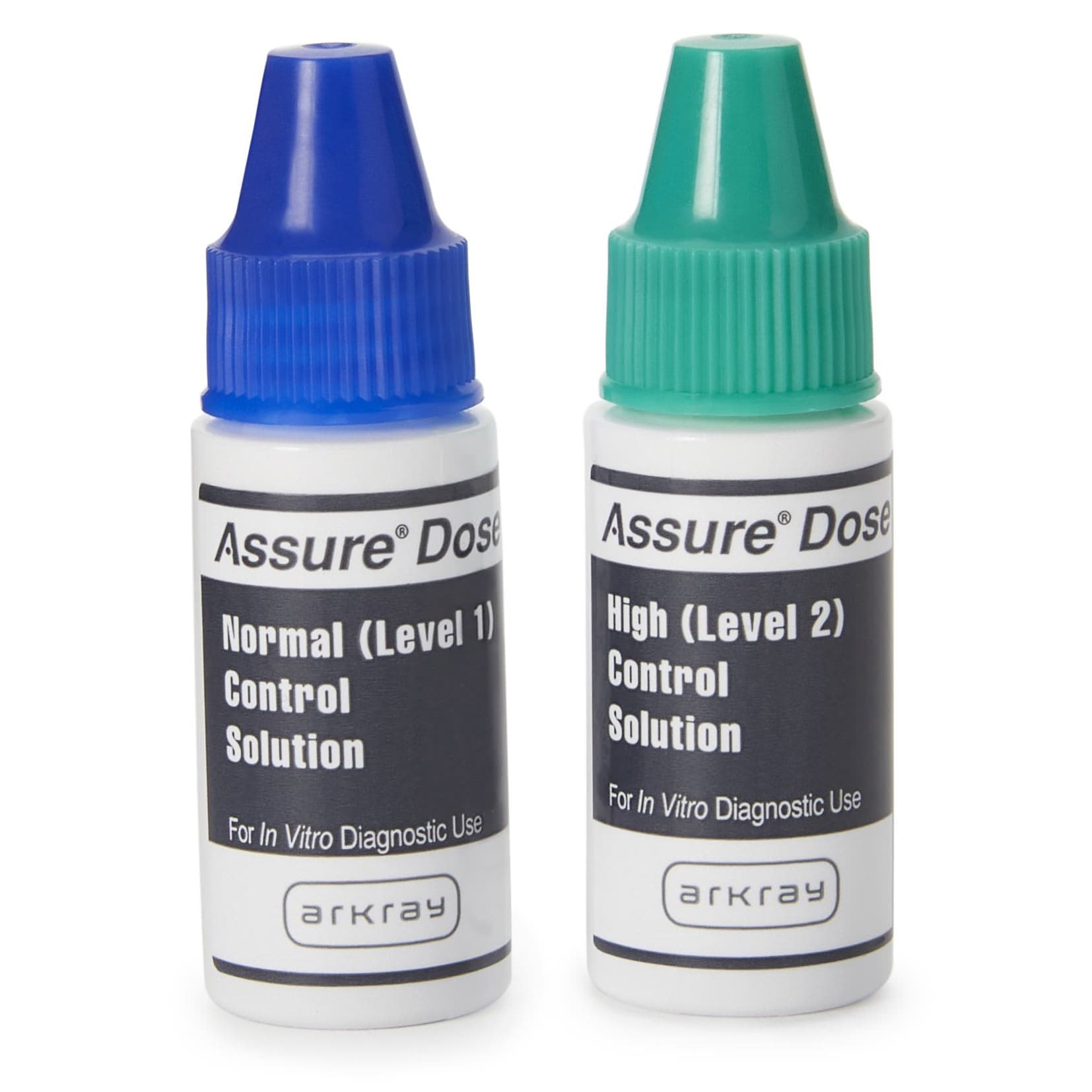Assure 2 × 2.5 ml Blood Glucose Control Solution - Level 1 & 2