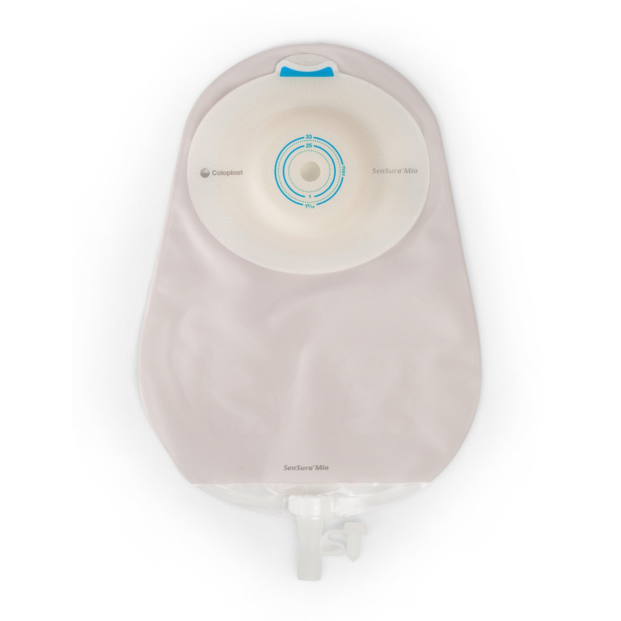 SenSura Mio Convex Soft MAXI Urostomy Pouch, 3/8 to 1-5/16 Inch - Box of 10 - Image 1