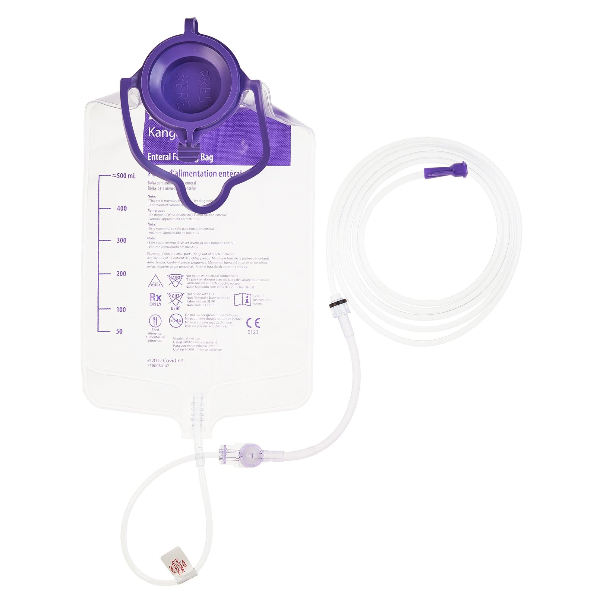 Kangaroo Joey Enteral Feeding Pump Bag Set, 500 mL - Case of 30 - Image 1