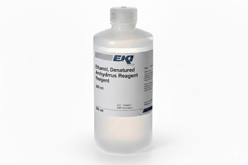 EKI Ethanol, Denatured Anhydrous Reagent, 500 ml - Each - Image 1