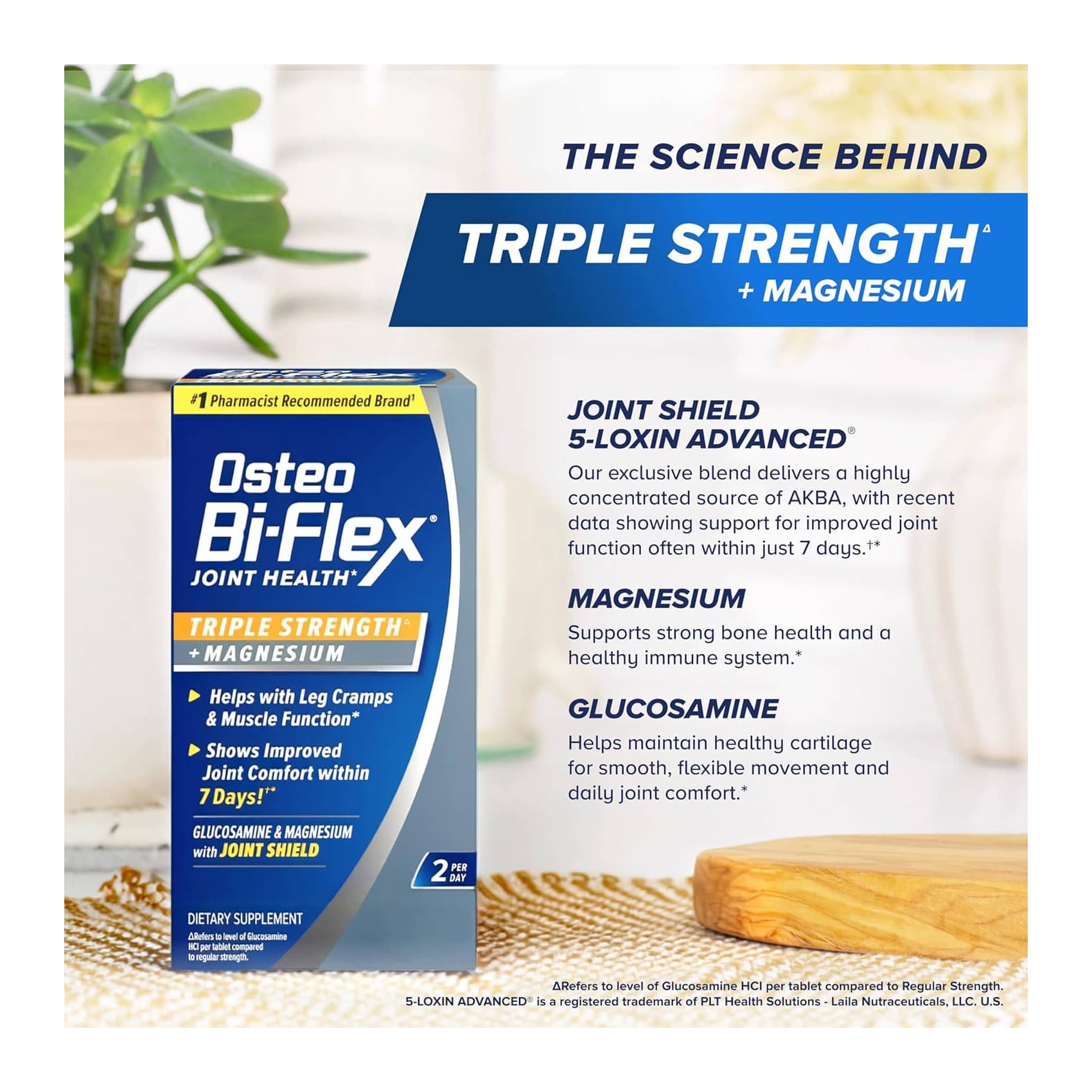 Osteo Bi-Flex Triple Strength + Magnesium - Pack of 80 - Image 3