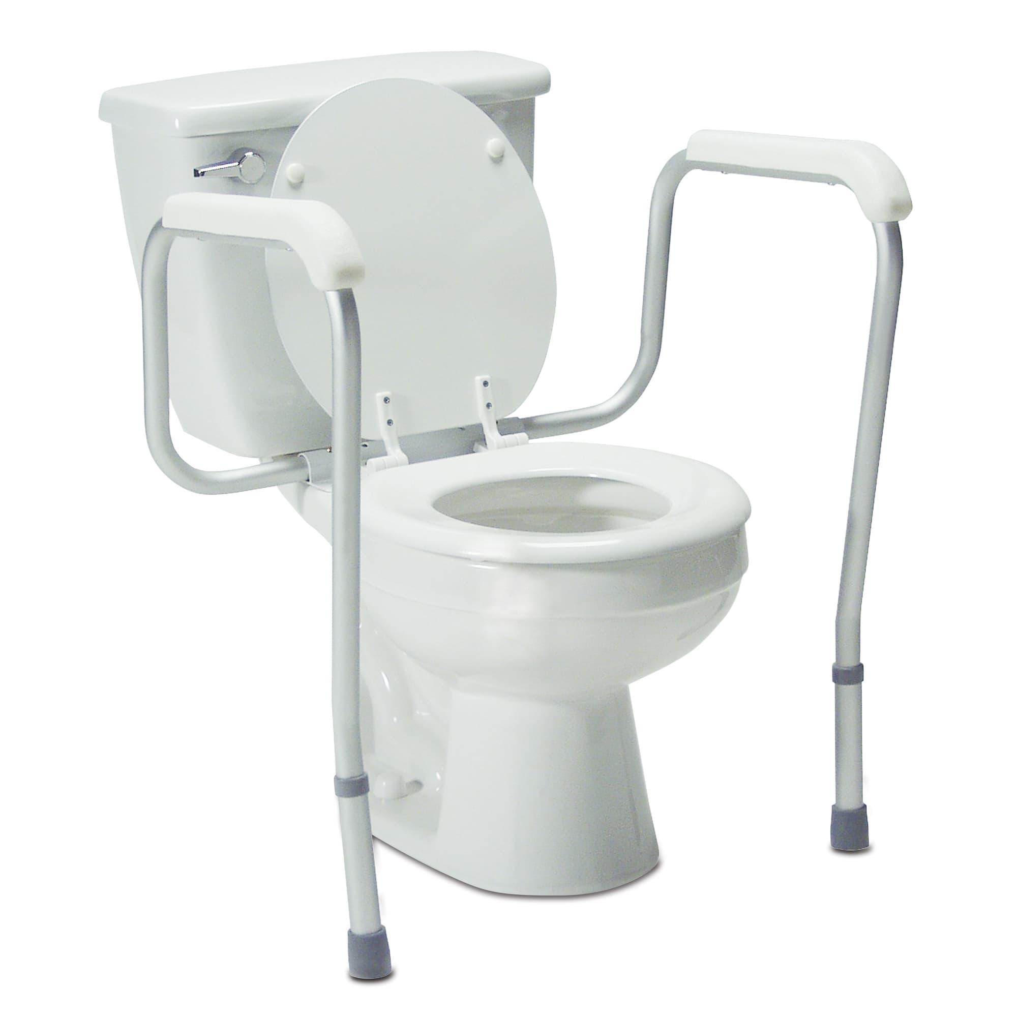 Lumex Versaframe Toilet Safety Rail, Height Adjustable