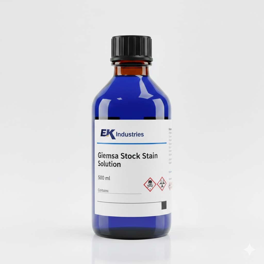 Giemsa Stock Stain Solution, 500 ml - Each - Image 1