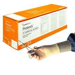 Protexis PI Surgical Glove, Powder-Free, Ivory, Size 8.5 - Pair - Image 1