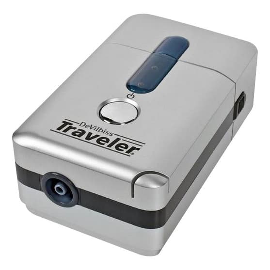 DeVilbiss Traveler Portable Compressor Nebulizer System, with Battery - Case of 8 - Image 1