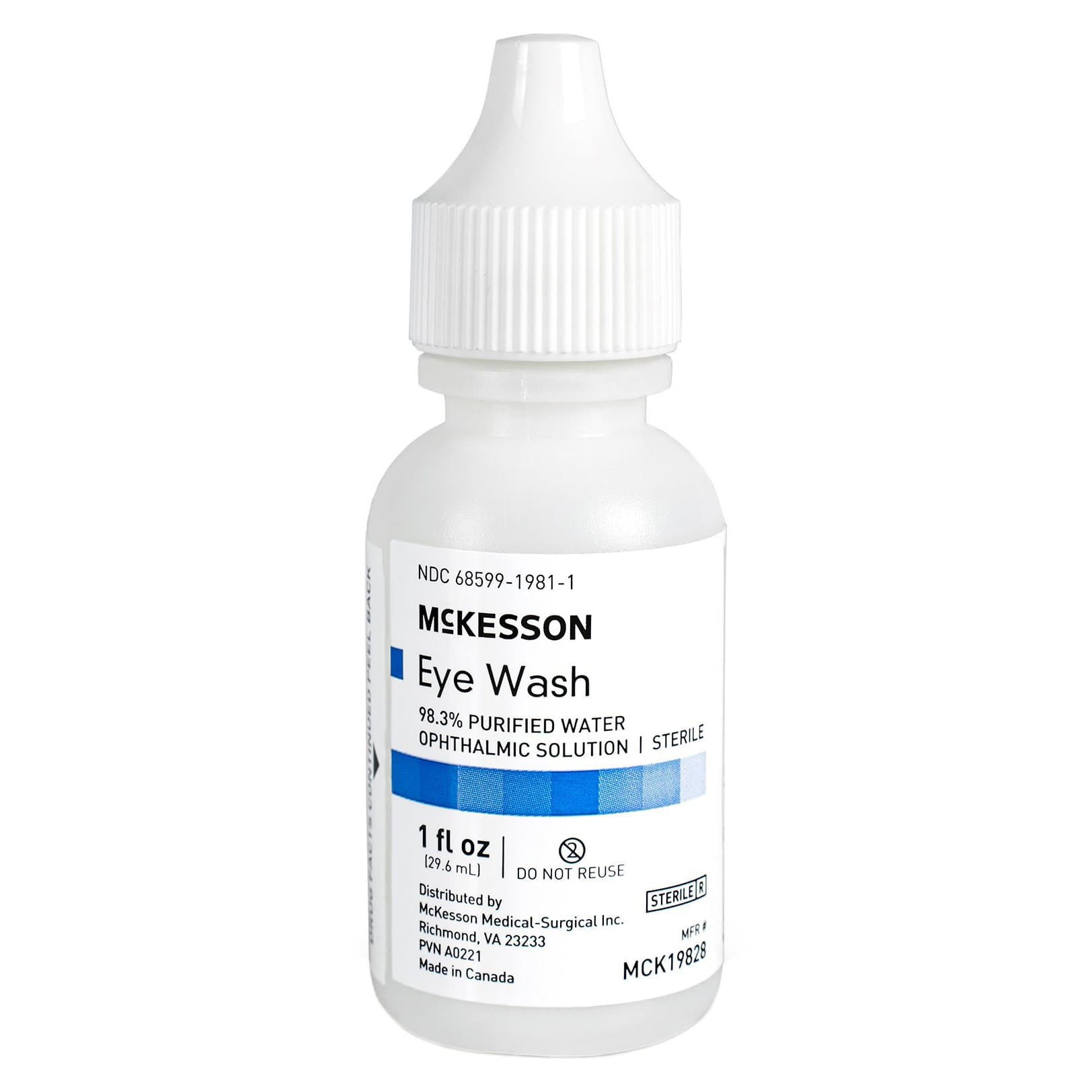 McKesson Eye Wash Solution, 1 oz - Each - Image 1