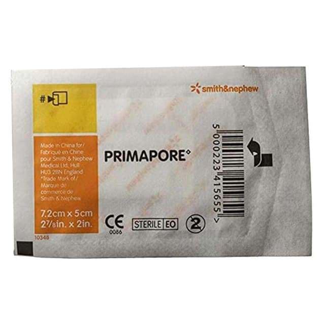 Primapore Adhesive Dressing, 2 x 3 Inch, White, Sterile - Each - Image 1