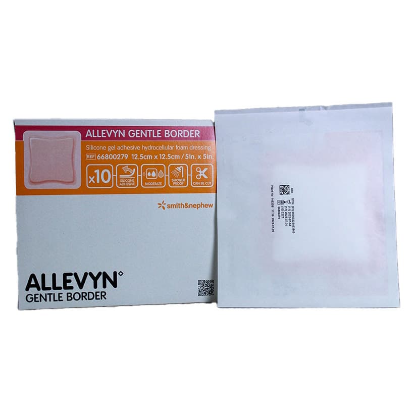 Allevyn Gentle Adhesive Hydrocellular Foam Dressing with Border - Image 3