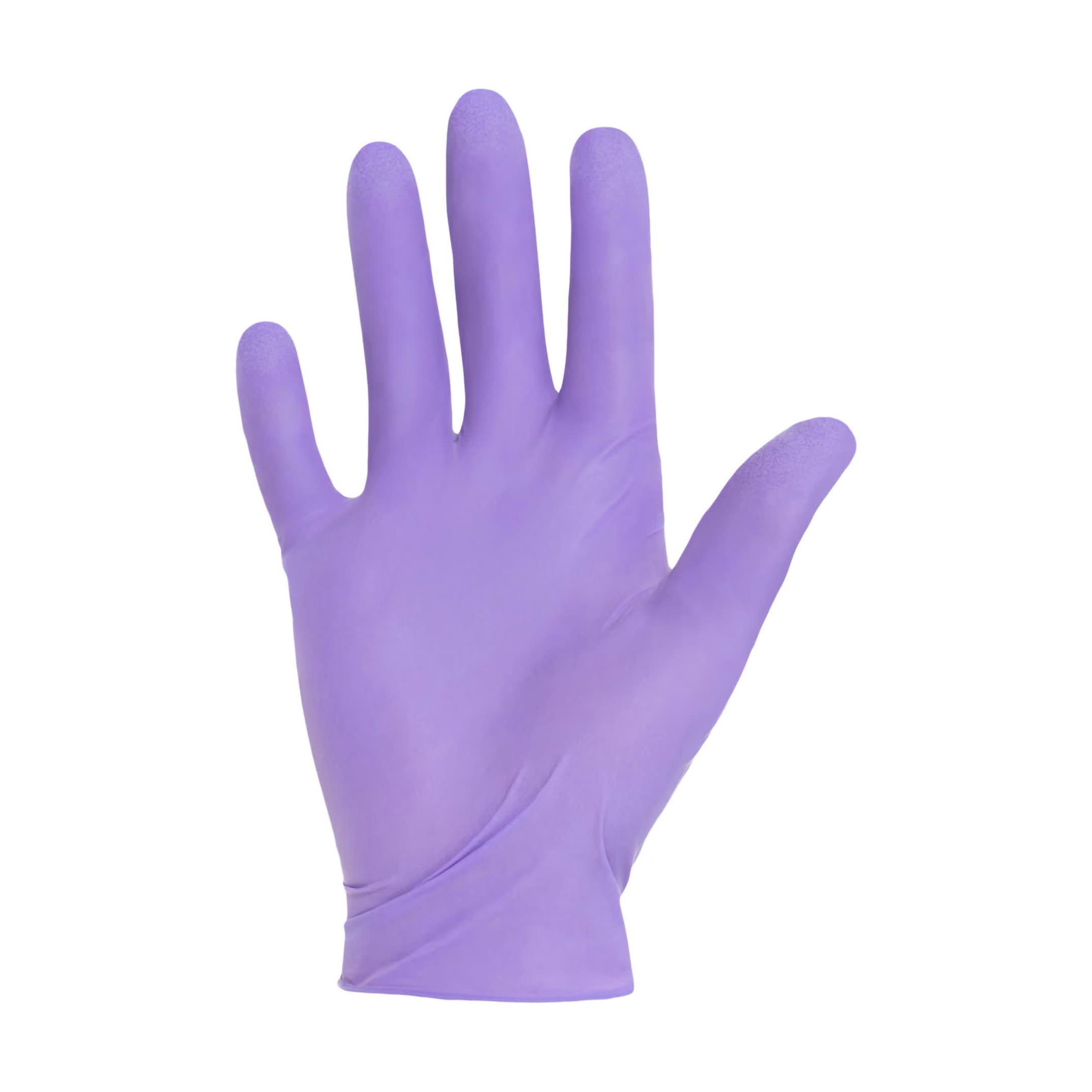 Halyard Purple Nitrile-Xtra Sterile Exam Gloves Medium, Pair - Case of 200 - Image 1
