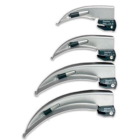 Airlife Macintosh Laryngoscope Blade, LED Light - Box of 20 - Image 1