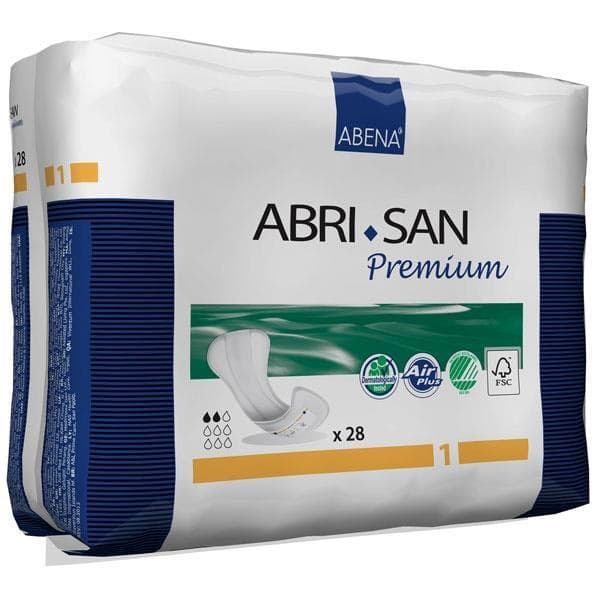 Abri-San Premium Bladder Control Pad, Level 1 - Case of 280 - Image 1