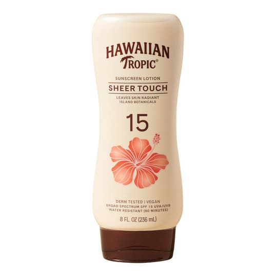 Hawaiian Tropic Sheer Touch Ultra Radiance Lotion Sunscreen, 8 oz - Image 1