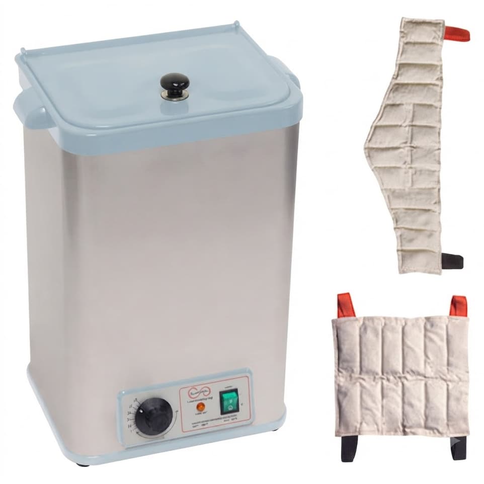 Relief Pak Stationary Heating Unit with 3 Standard And 1 Neck Pack, 110V - Image 1